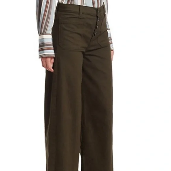 Elizabeth and James Carmine Cropped
Button Fly Wide Leg Jeans Size 26. C… - Picture 4 of 15